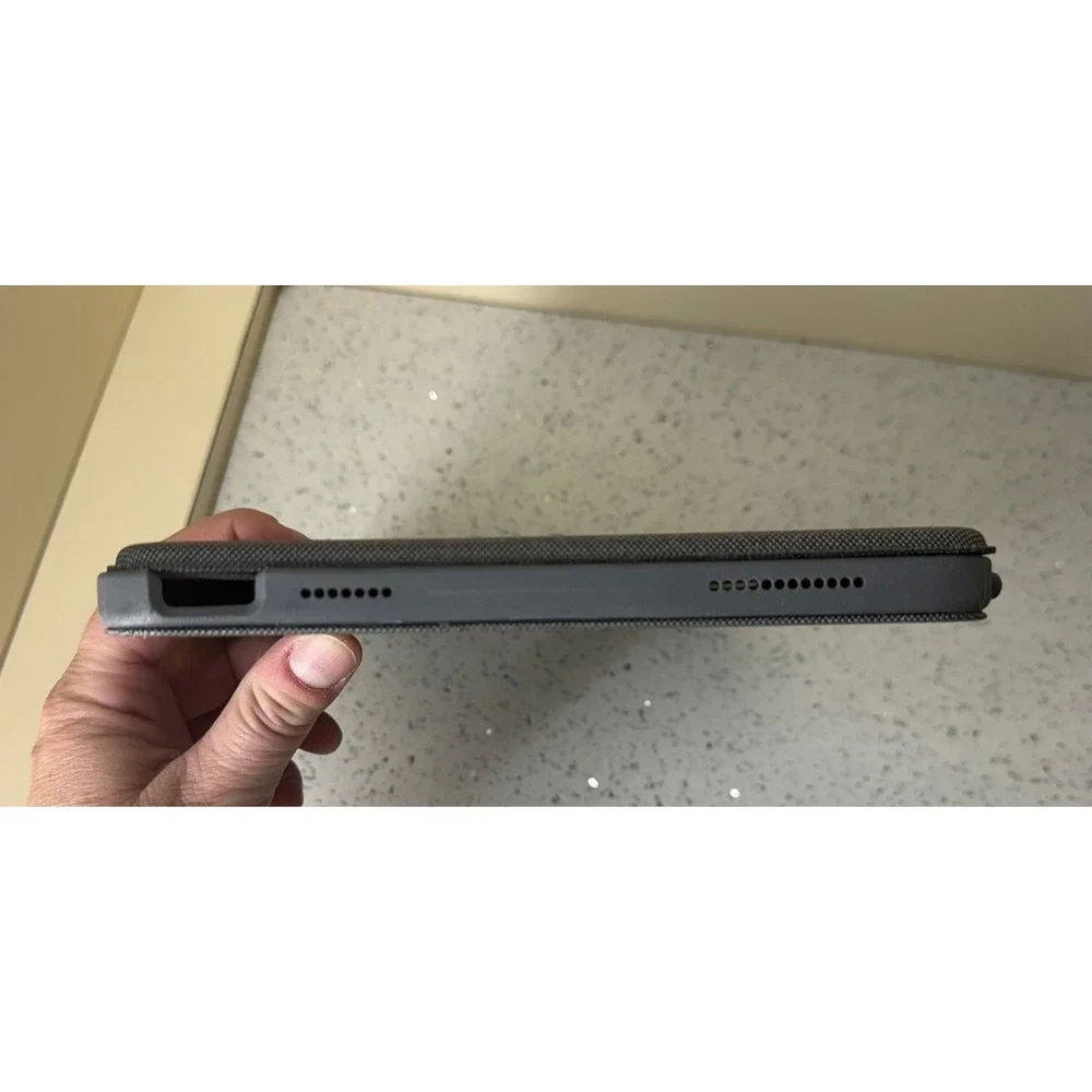 Logitech Combo Touch iPad Pro 11 Grey Backlit Keyboard Case Trackpad YU0081